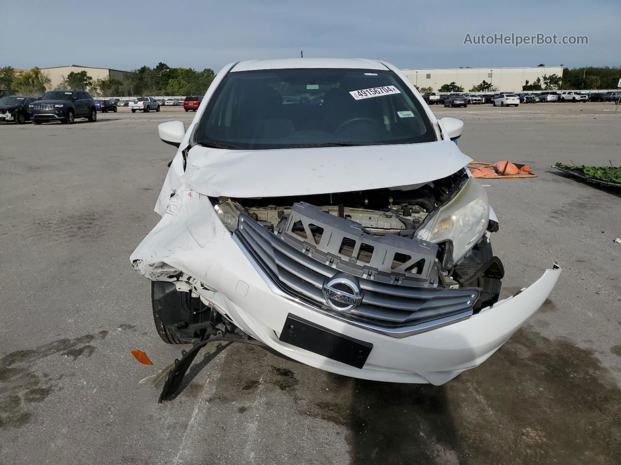 2016 Nissan Versa Note S Белый vin: 3N1CE2CP5GL378284