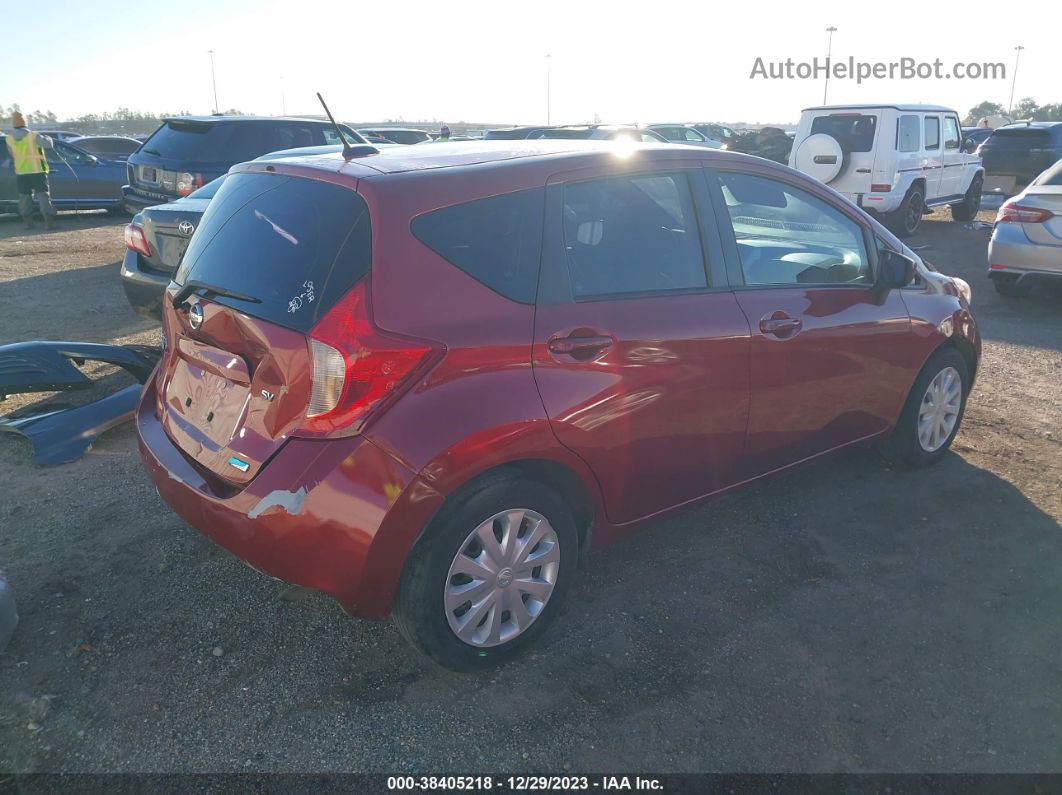 2016 Nissan Versa Note S (sr)/s Plus/sl/sr/sv Red vin: 3N1CE2CP5GL392136