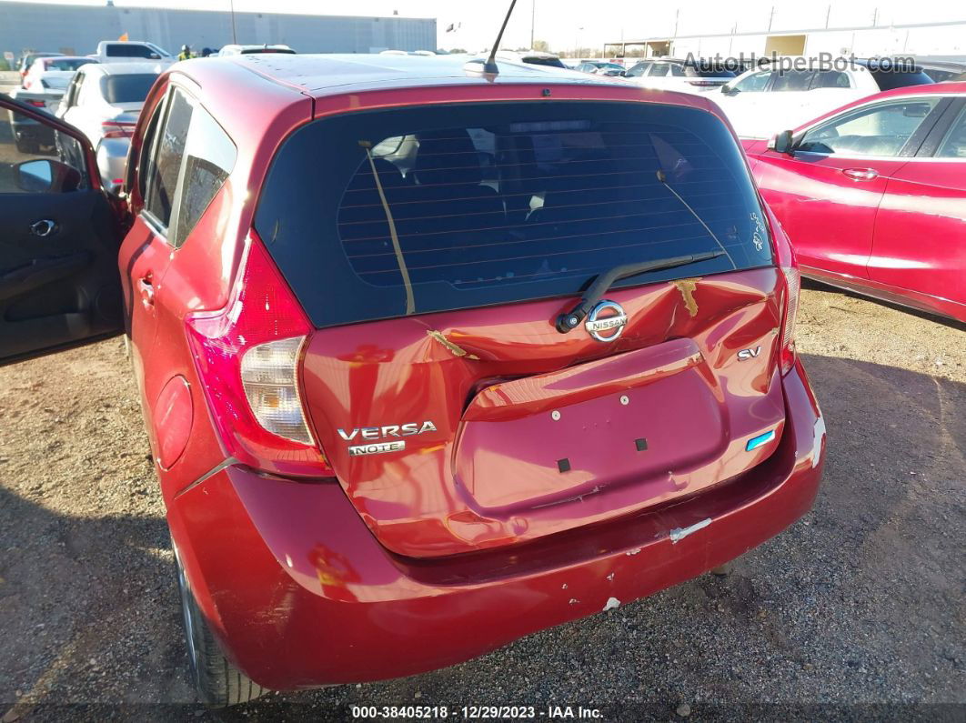 2016 Nissan Versa Note S (sr)/s Plus/sl/sr/sv Red vin: 3N1CE2CP5GL392136