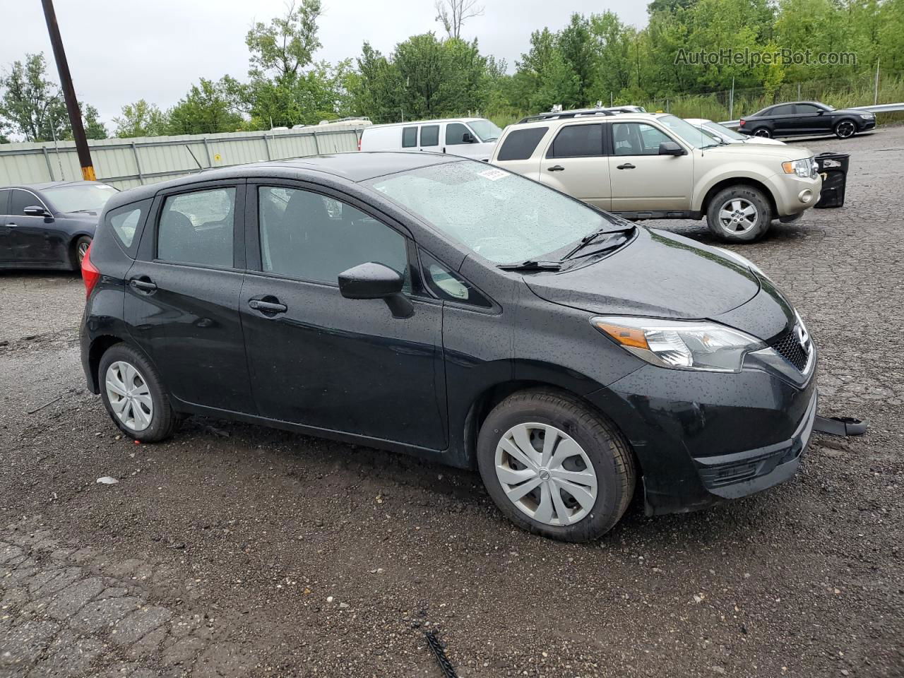 2018 Nissan Versa Note S Black vin: 3N1CE2CP5JL362724