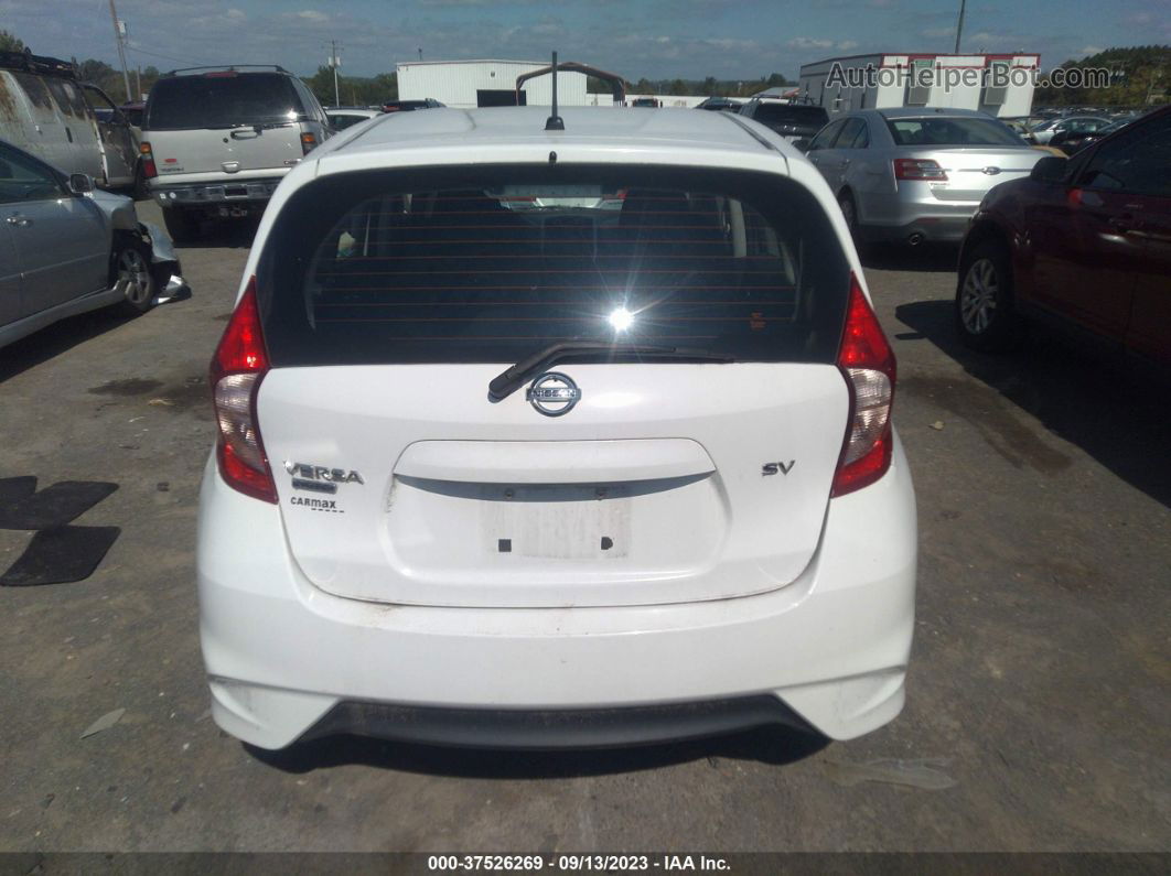 2019 Nissan Versa Note Sv White vin: 3N1CE2CP5KL366239