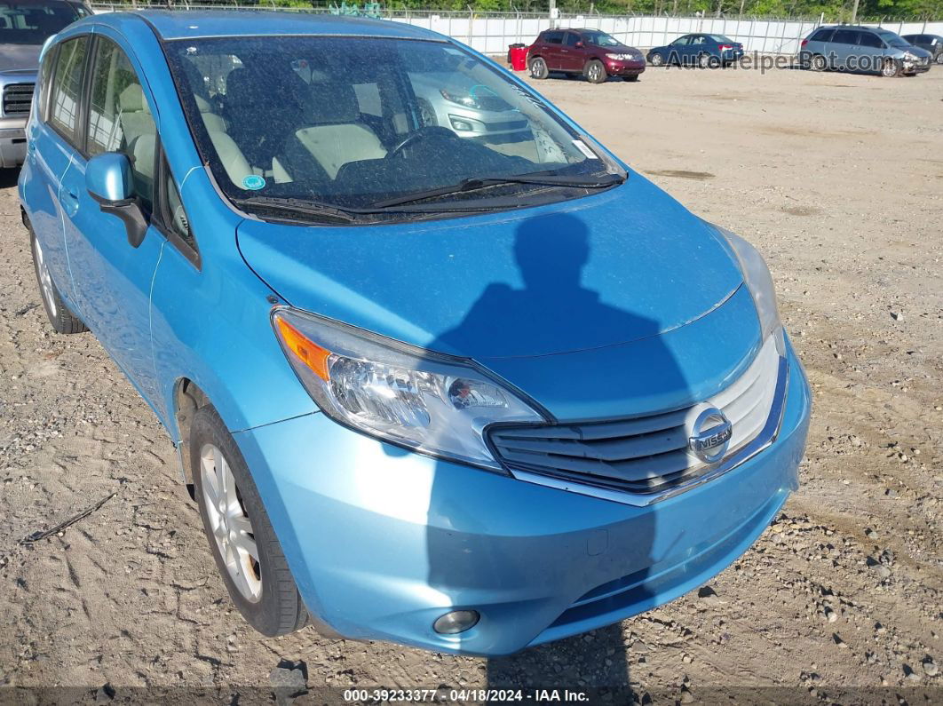 2014 Nissan Versa Note Sv Синий vin: 3N1CE2CP6EL373382