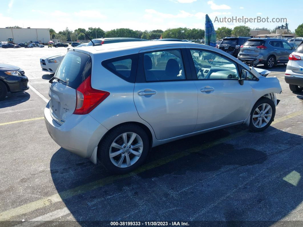 2014 Nissan Versa Note Sv Серебряный vin: 3N1CE2CP6EL389632