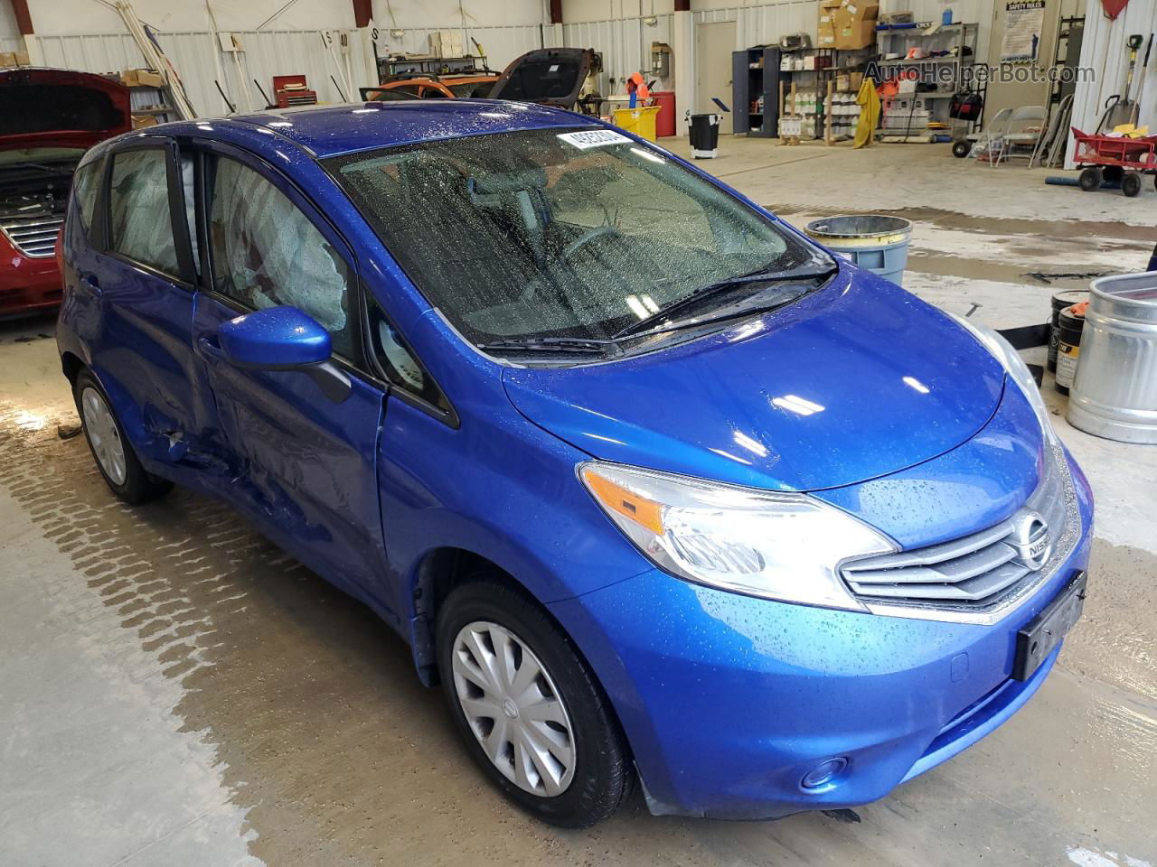 2016 Nissan Versa Note S Blue vin: 3N1CE2CP6GL365706