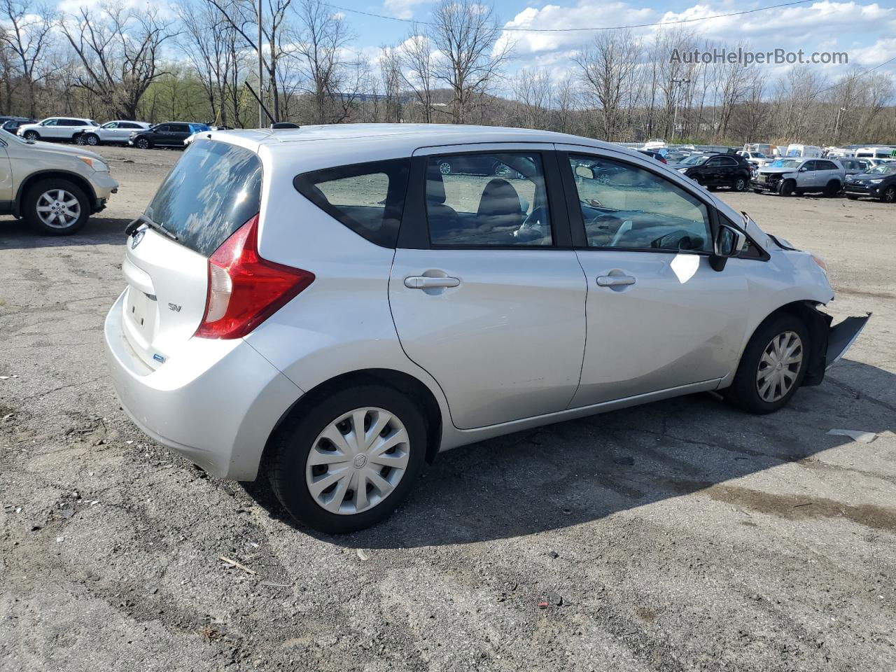 2016 Nissan Versa Note S Silver vin: 3N1CE2CP6GL372896