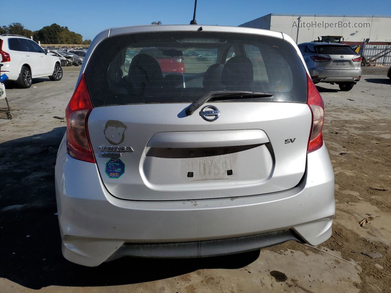 2018 Nissan Versa Note S Silver vin: 3N1CE2CP6JL370024