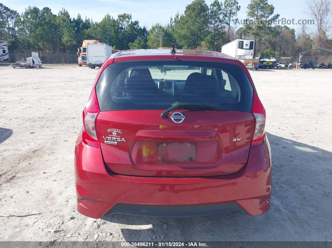 2019 Nissan Versa Note Sv Красный vin: 3N1CE2CP6KL365648