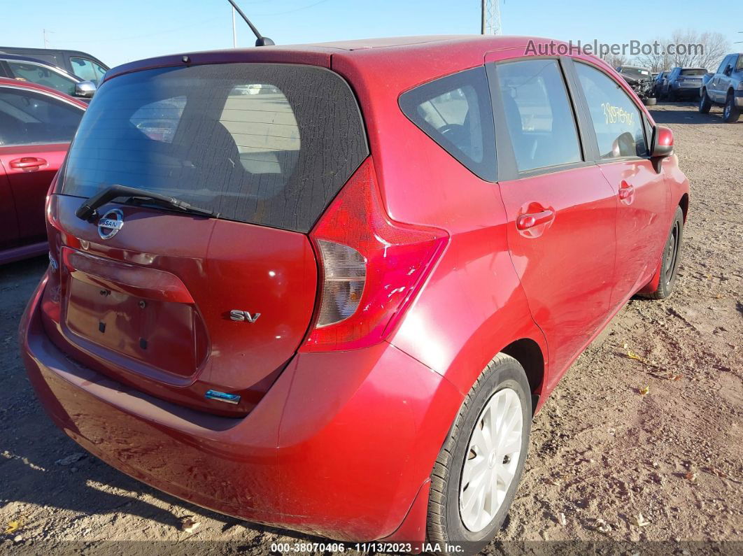 2014 Nissan Versa Note Sv Красный vin: 3N1CE2CP7EL364819