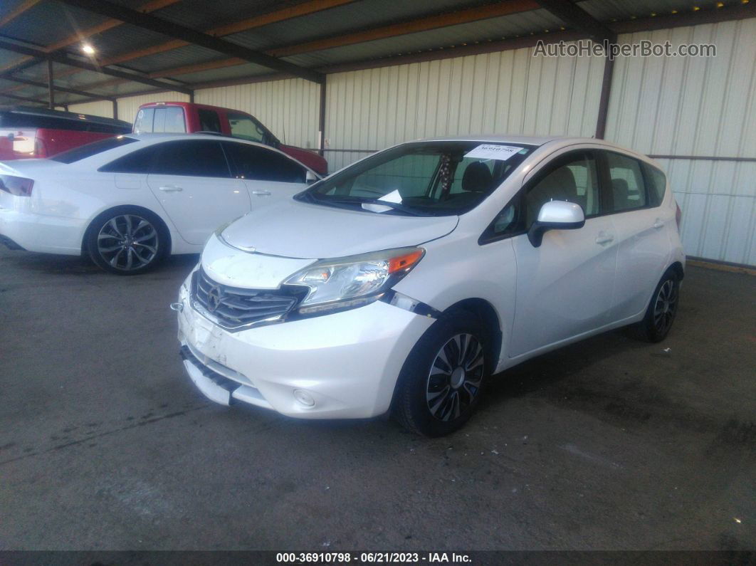 2014 Nissan Versa Note S/s Plus/sv White vin: 3N1CE2CP7EL412240