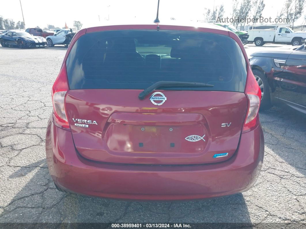 2016 Nissan Versa Note S (sr)/s Plus/sl/sr/sv Red vin: 3N1CE2CP7GL354536