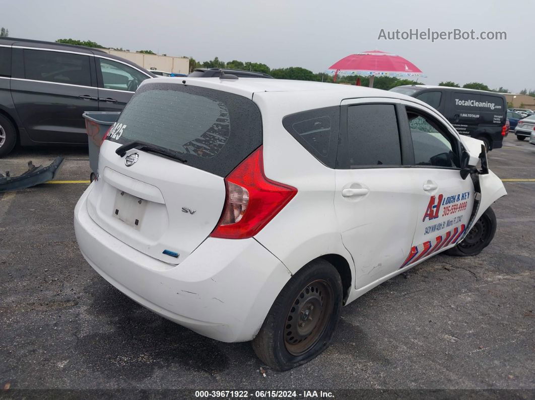 2016 Nissan Versa Note S (sr)/s Plus/sl/sr/sv Белый vin: 3N1CE2CP7GL358019