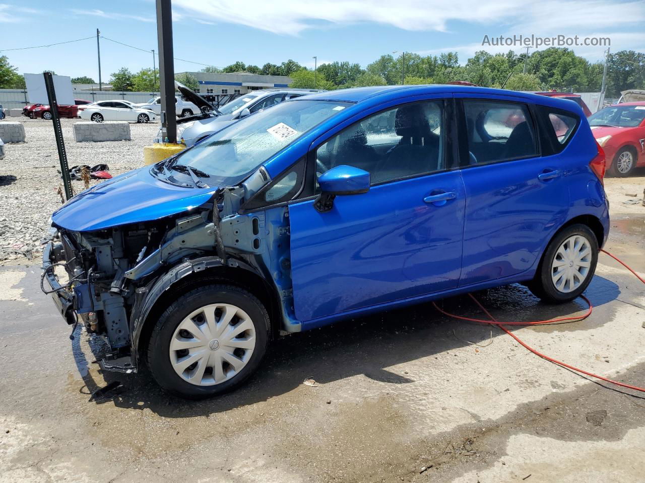 2016 Nissan Versa Note S Blue vin: 3N1CE2CP7GL373717