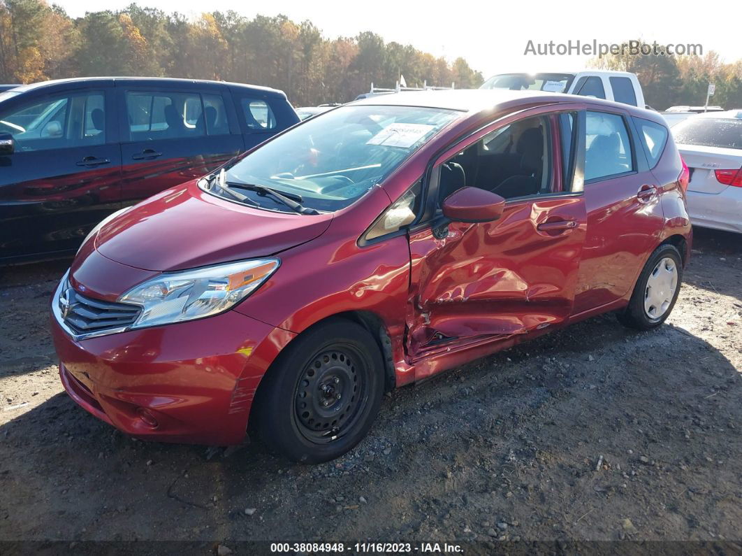 2016 Nissan Versa Note S Plus/sv/sr/s (sr)/sl Red vin: 3N1CE2CP7GL398276