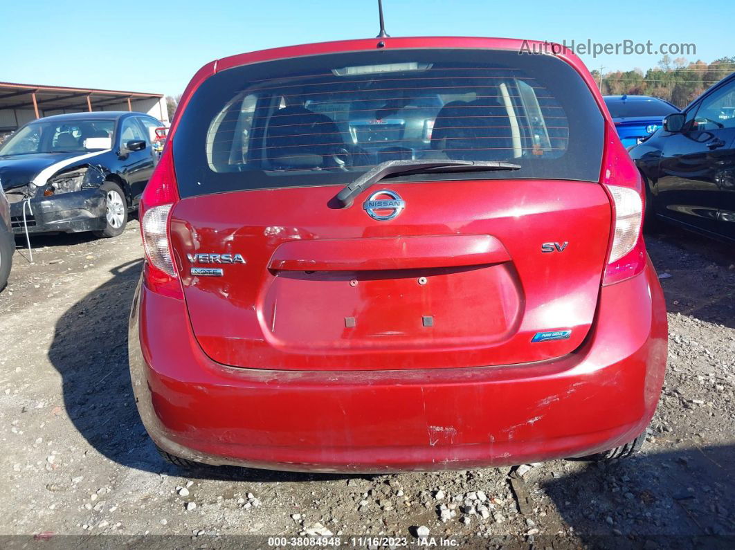 2016 Nissan Versa Note S Plus/sv/sr/s (sr)/sl Red vin: 3N1CE2CP7GL398276