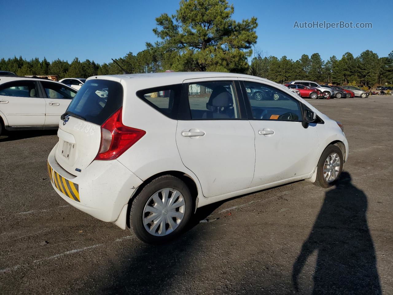 2016 Nissan Versa Note S Белый vin: 3N1CE2CP7GL399573