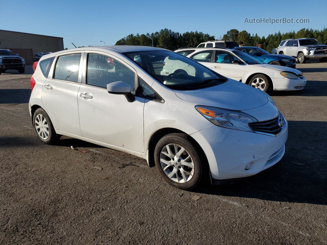 2016 Nissan Versa Note S Белый vin: 3N1CE2CP7GL399573