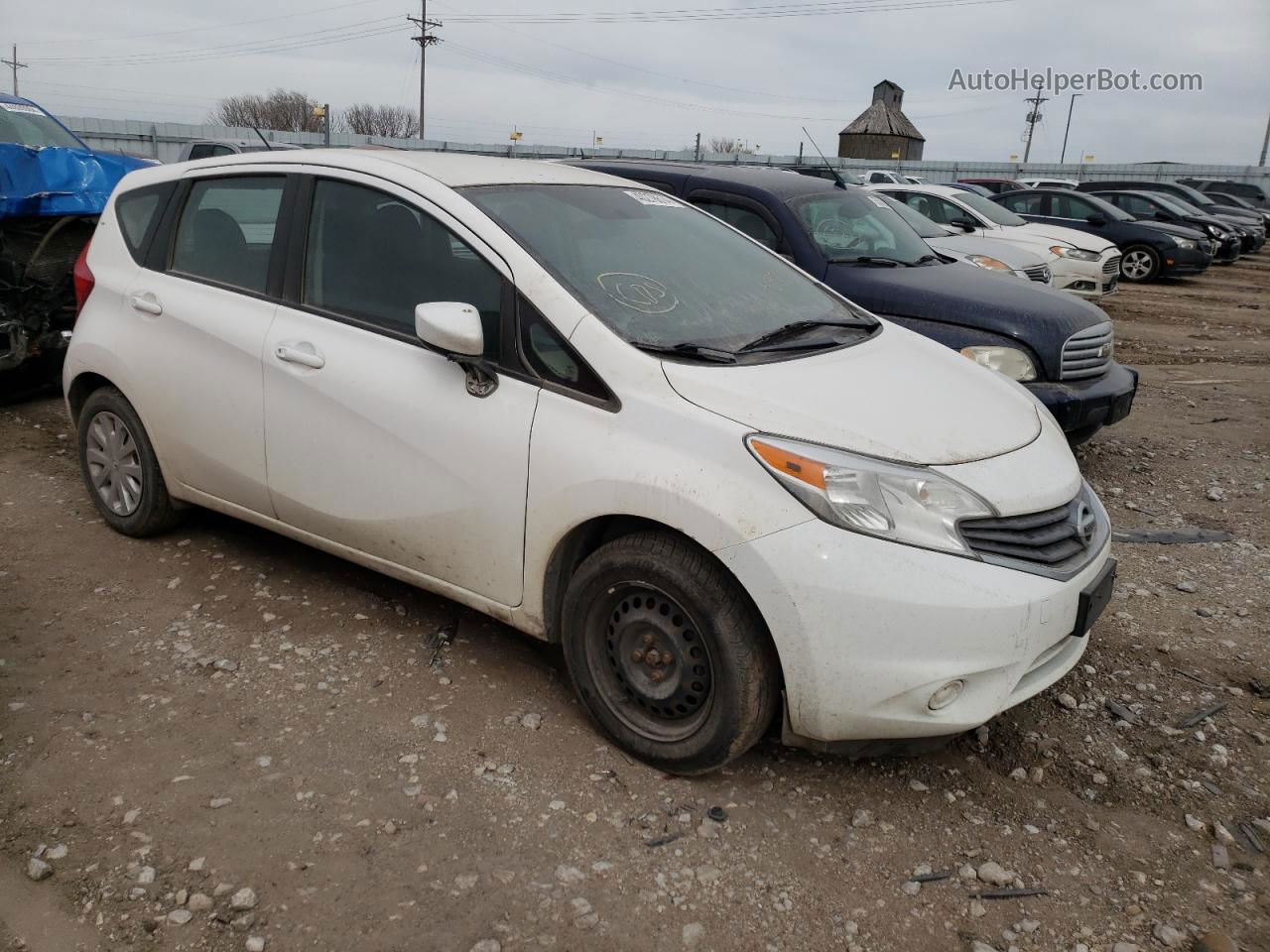 2016 Nissan Versa Note S Белый vin: 3N1CE2CP7GL409728