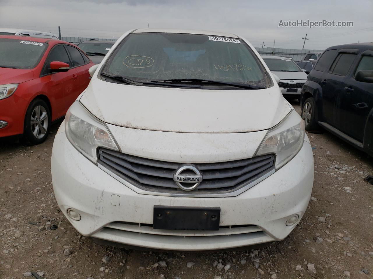 2016 Nissan Versa Note S Белый vin: 3N1CE2CP7GL409728