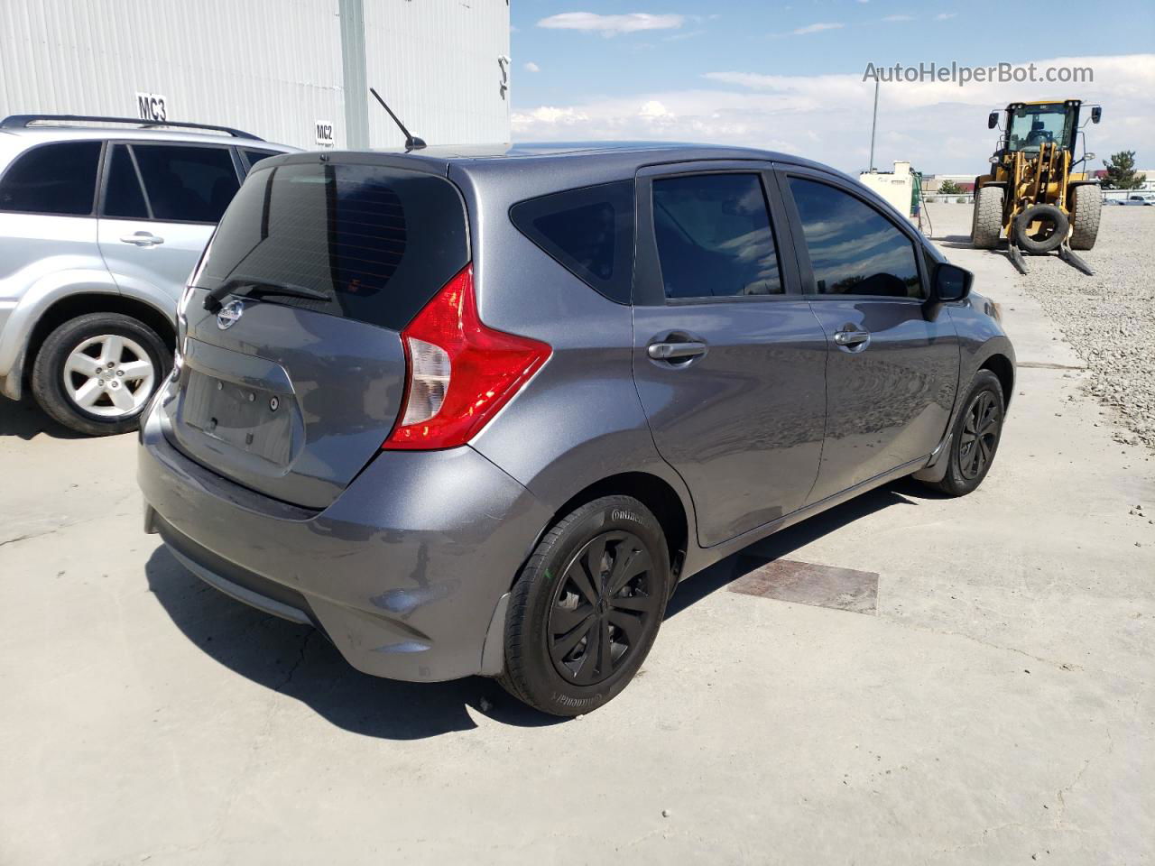 2018 Nissan Versa Note S Угольный vin: 3N1CE2CP7JL361946