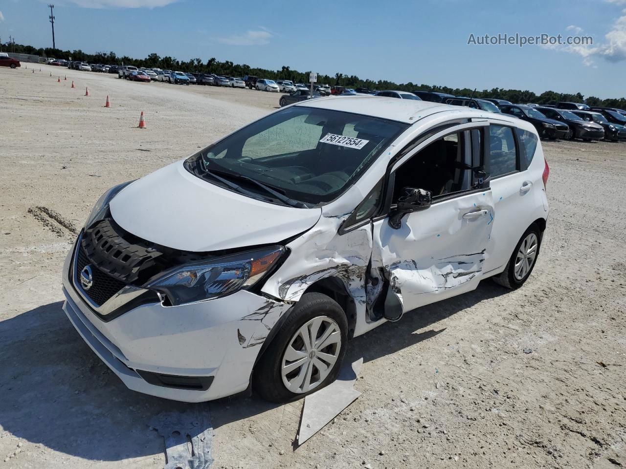 2018 Nissan Versa Note S White vin: 3N1CE2CP7JL363664