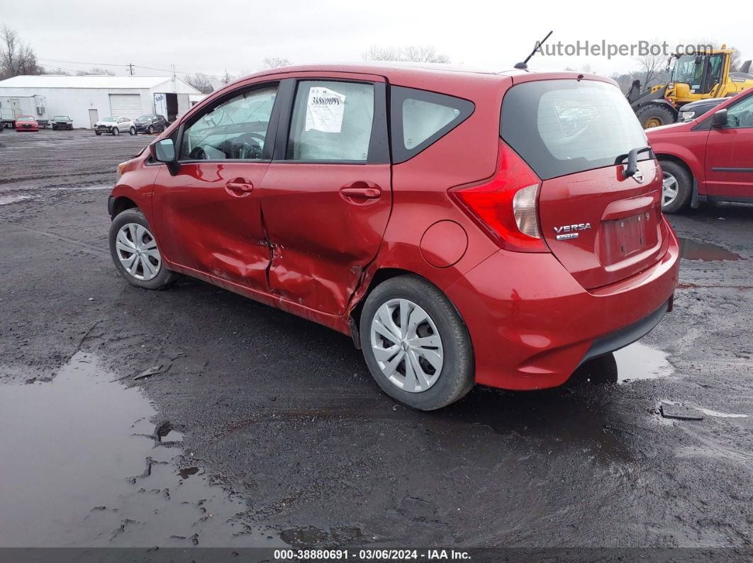 2019 Nissan Versa Note S Red vin: 3N1CE2CP7KL365867