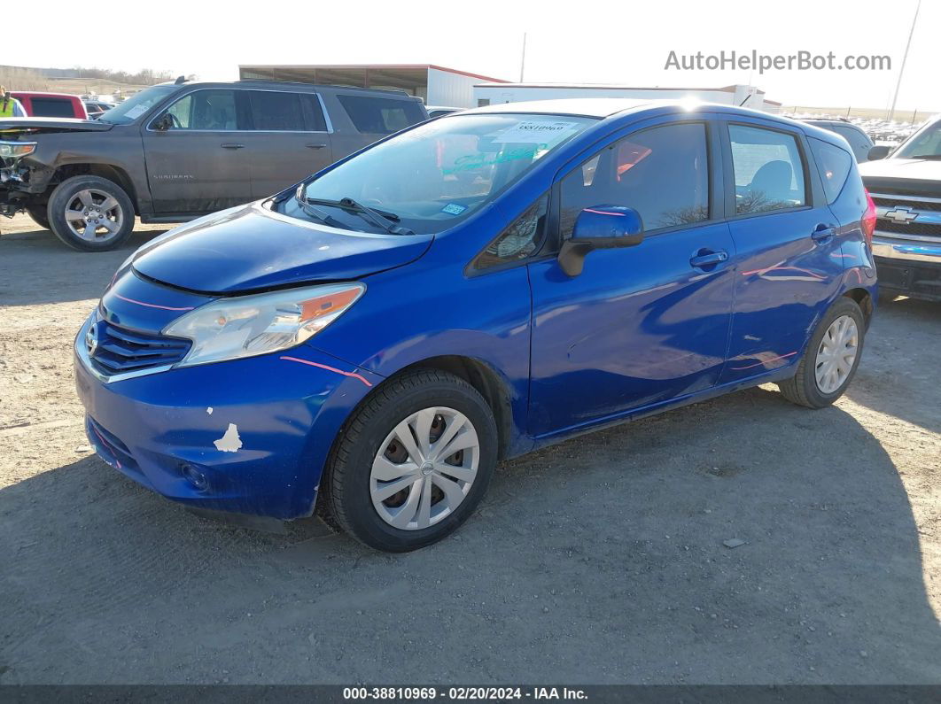 2014 Nissan Versa Note S Plus Blue vin: 3N1CE2CP8EL395674