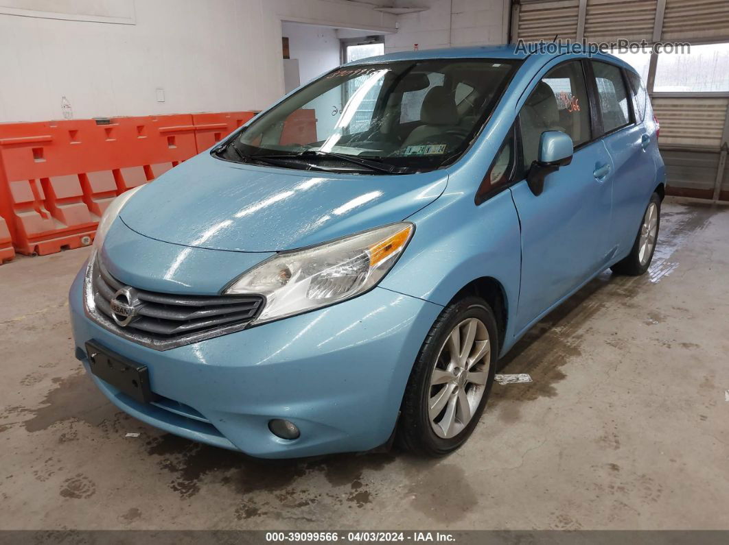 2014 Nissan Versa Note S (sr)/s Plus/sv Blue vin: 3N1CE2CP8EL406947