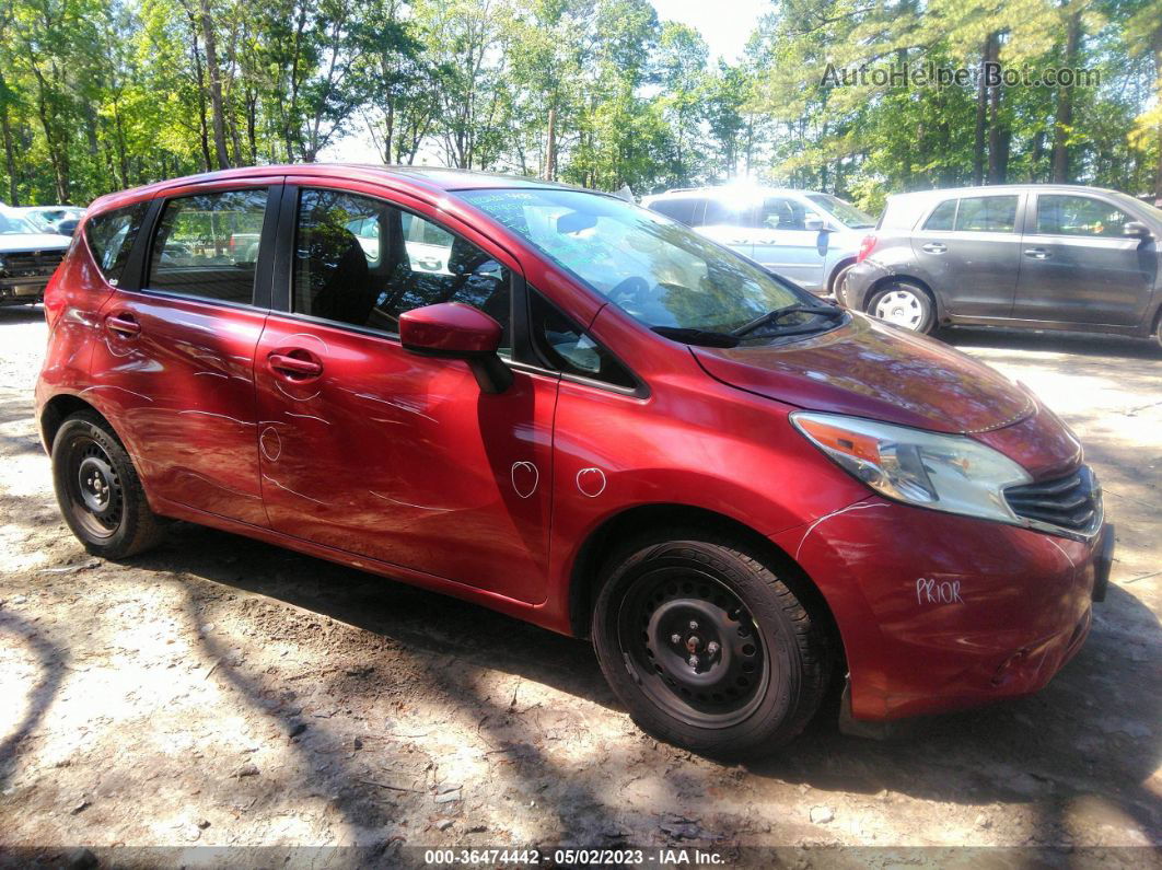 2016 Nissan Versa Note Sv Красный vin: 3N1CE2CP8GL358174