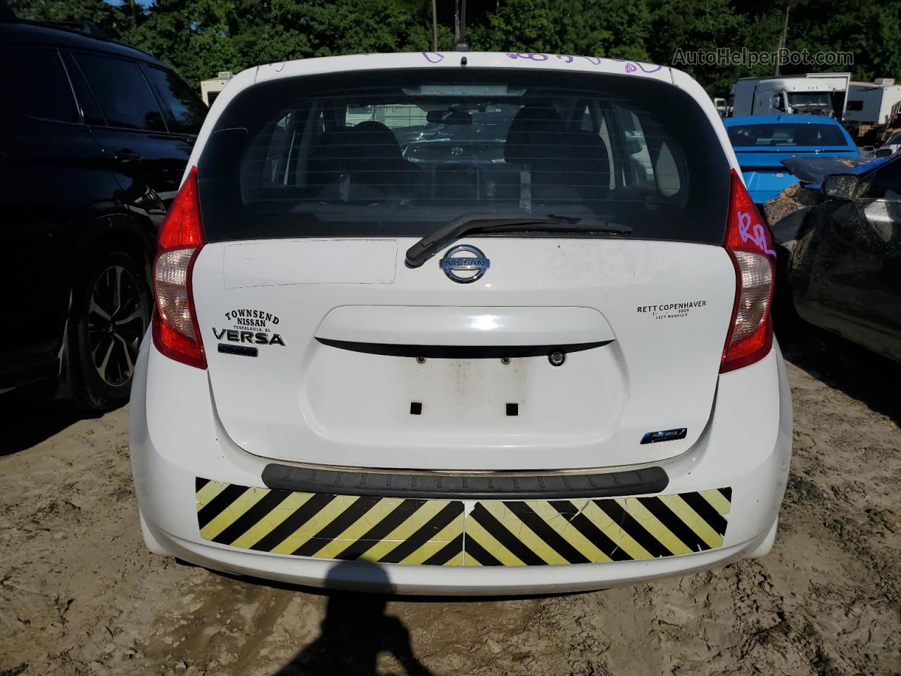 2016 Nissan Versa Note S White vin: 3N1CE2CP8GL399047