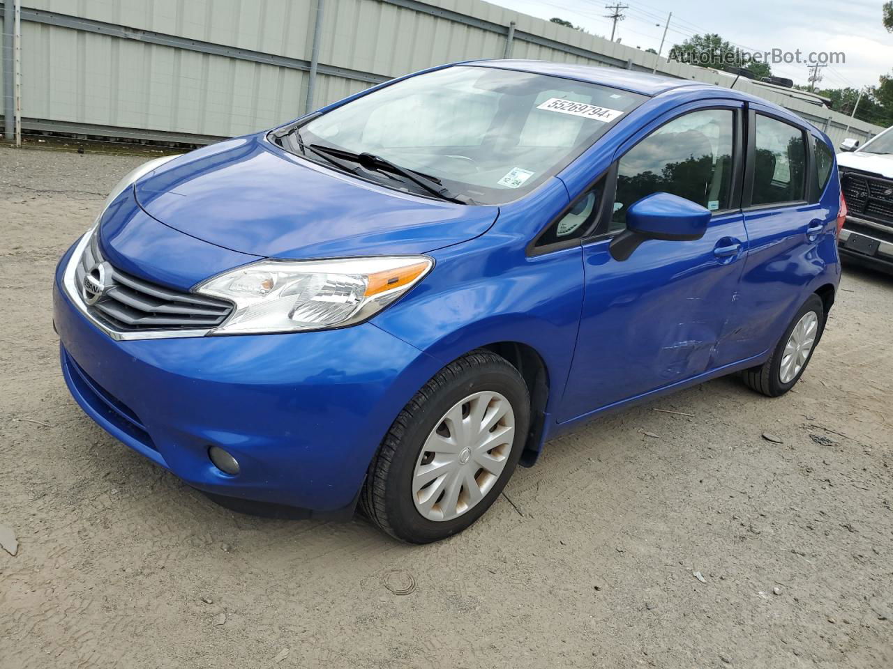 2016 Nissan Versa Note S Blue vin: 3N1CE2CP8GL408443