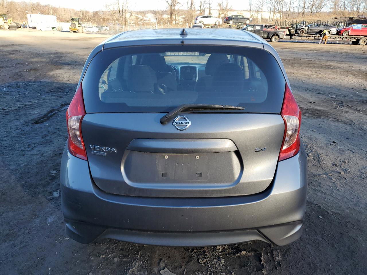 2018 Nissan Versa Note S Gray vin: 3N1CE2CP8JL356951