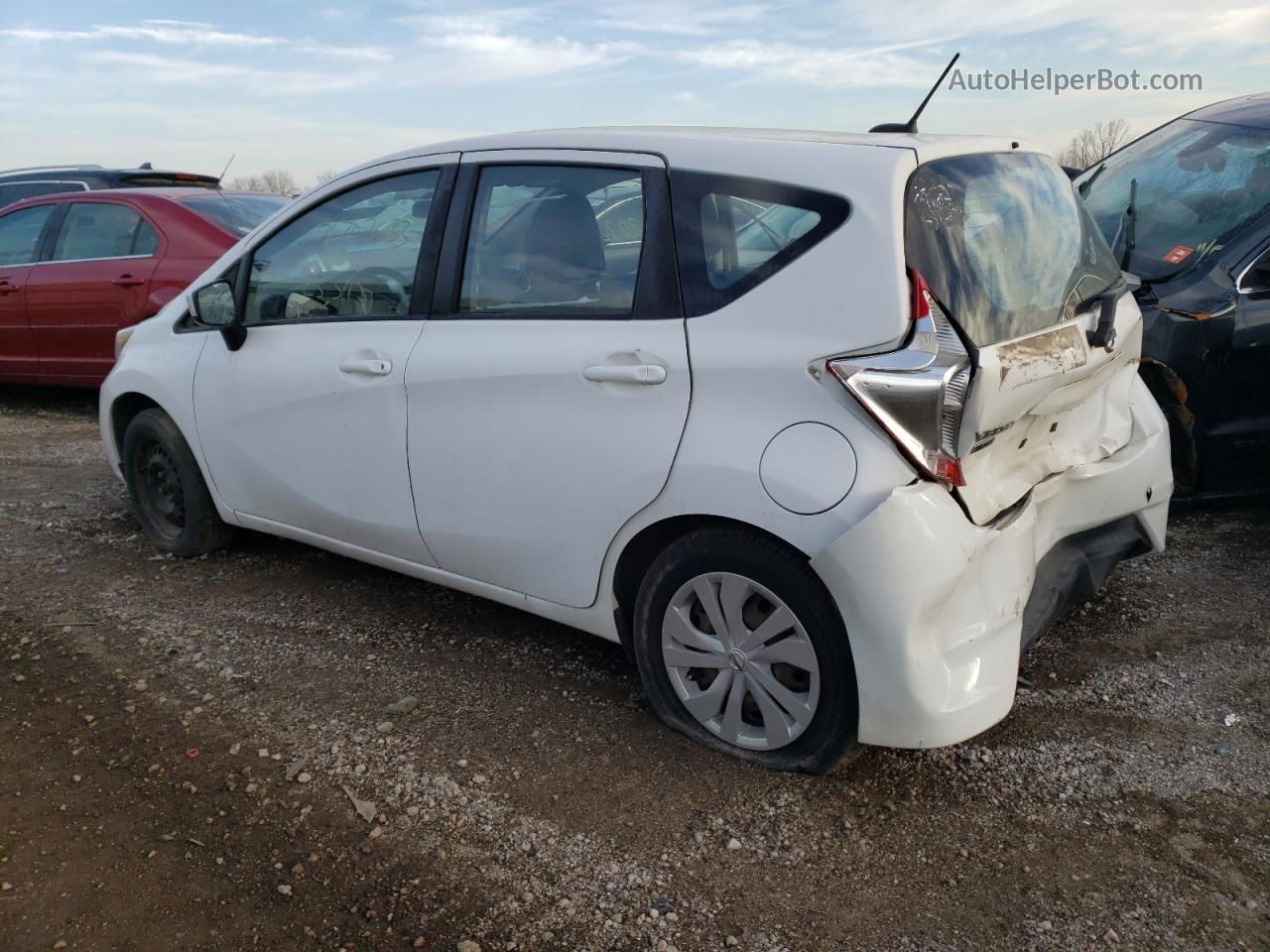 2018 Nissan Versa Note S White vin: 3N1CE2CP8JL368632