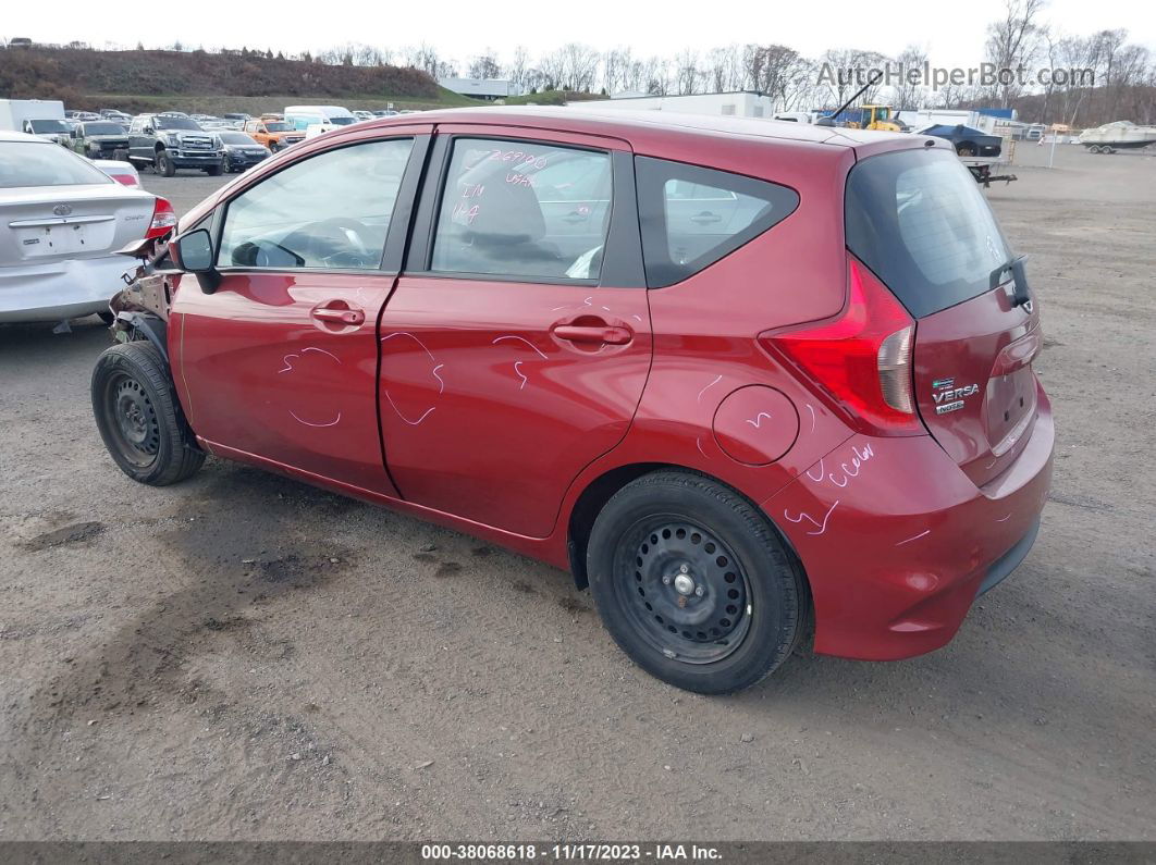 2019 Nissan Versa Note Sv Красный vin: 3N1CE2CP8KL356529