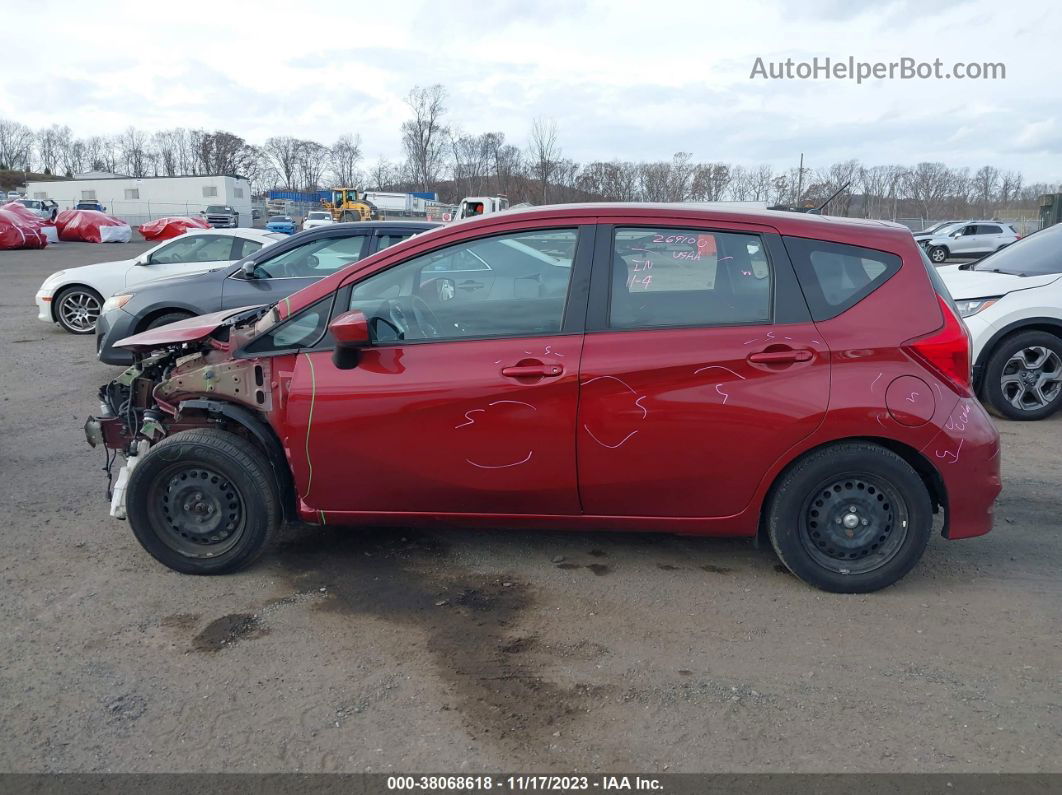 2019 Nissan Versa Note Sv Красный vin: 3N1CE2CP8KL356529