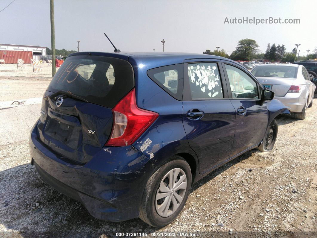 2019 Nissan Versa Note Sv Blue vin: 3N1CE2CP8KL357969