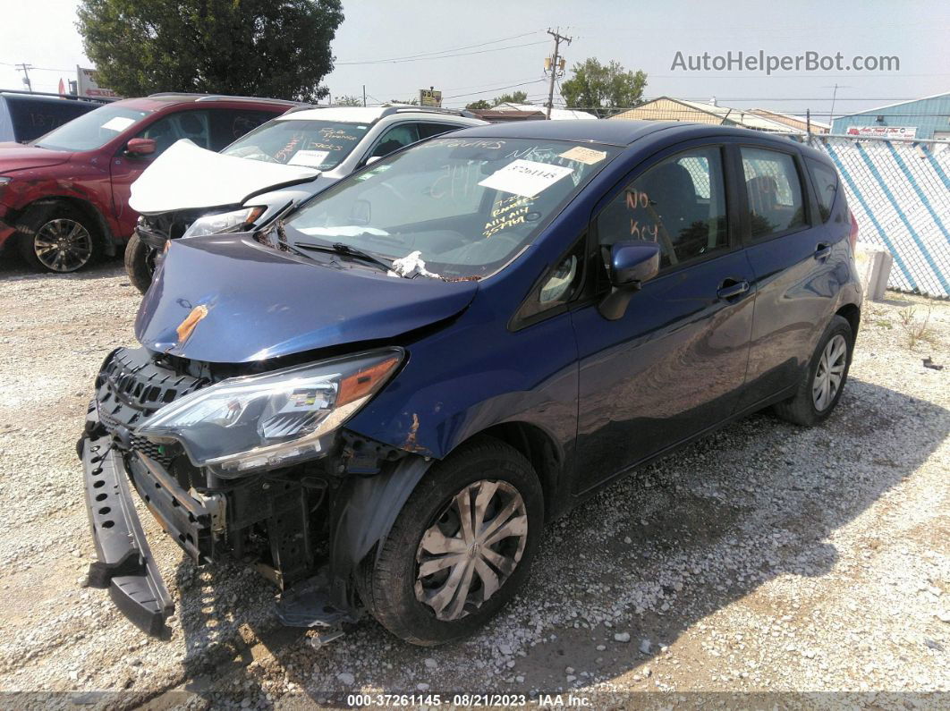 2019 Nissan Versa Note Sv Blue vin: 3N1CE2CP8KL357969