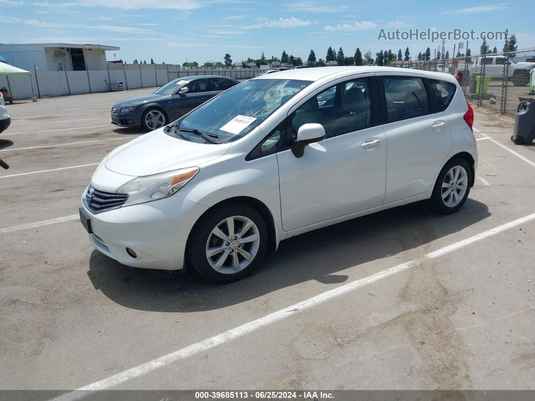 2014 Nissan Versa Note Sv White vin: 3N1CE2CP9EL358021