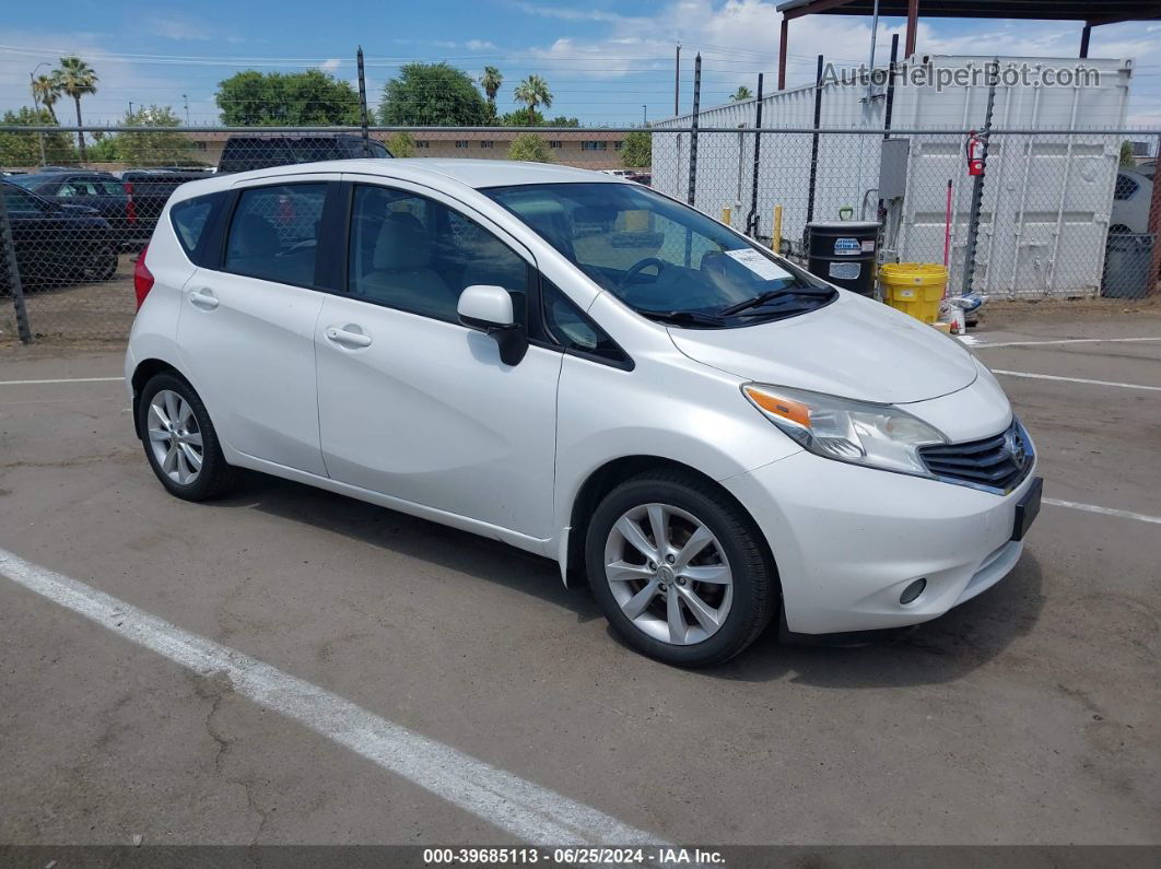 2014 Nissan Versa Note Sv White vin: 3N1CE2CP9EL358021