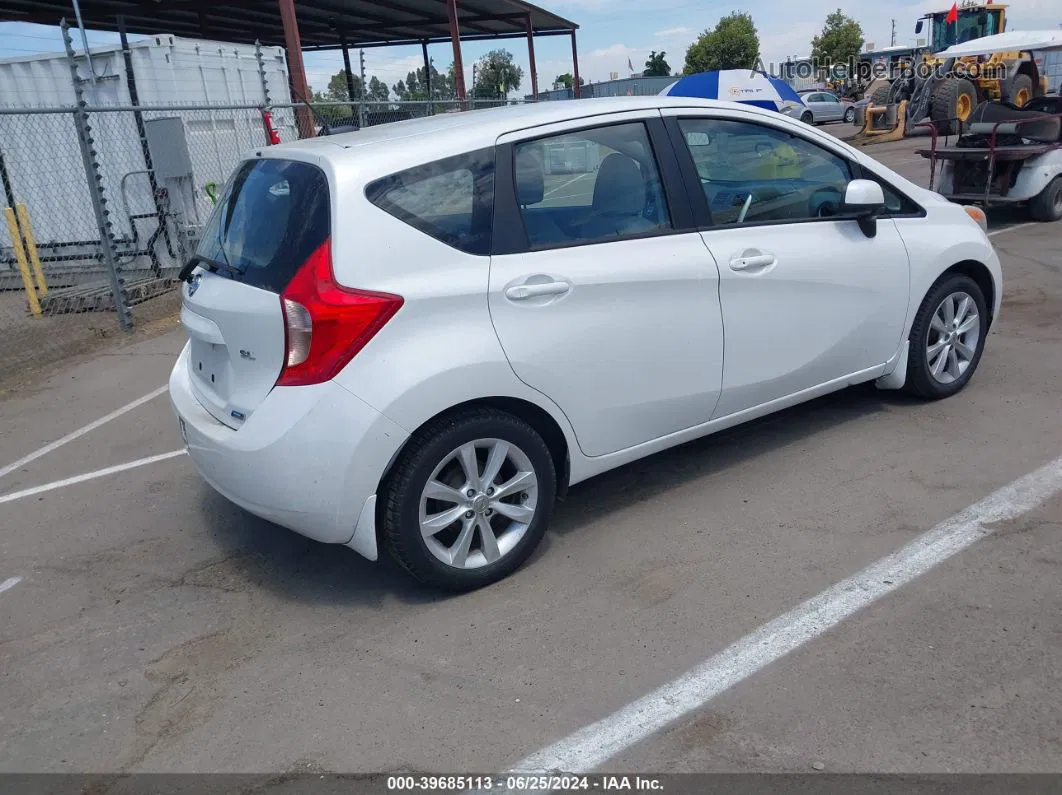 2014 Nissan Versa Note Sv White vin: 3N1CE2CP9EL358021