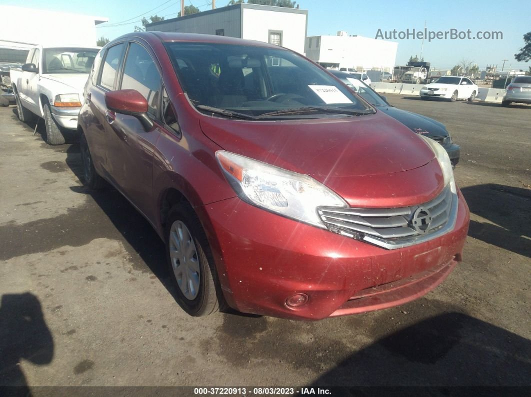 2016 Nissan Versa Note S/s Plus/sv/sr/sl Maroon vin: 3N1CE2CP9GL353971