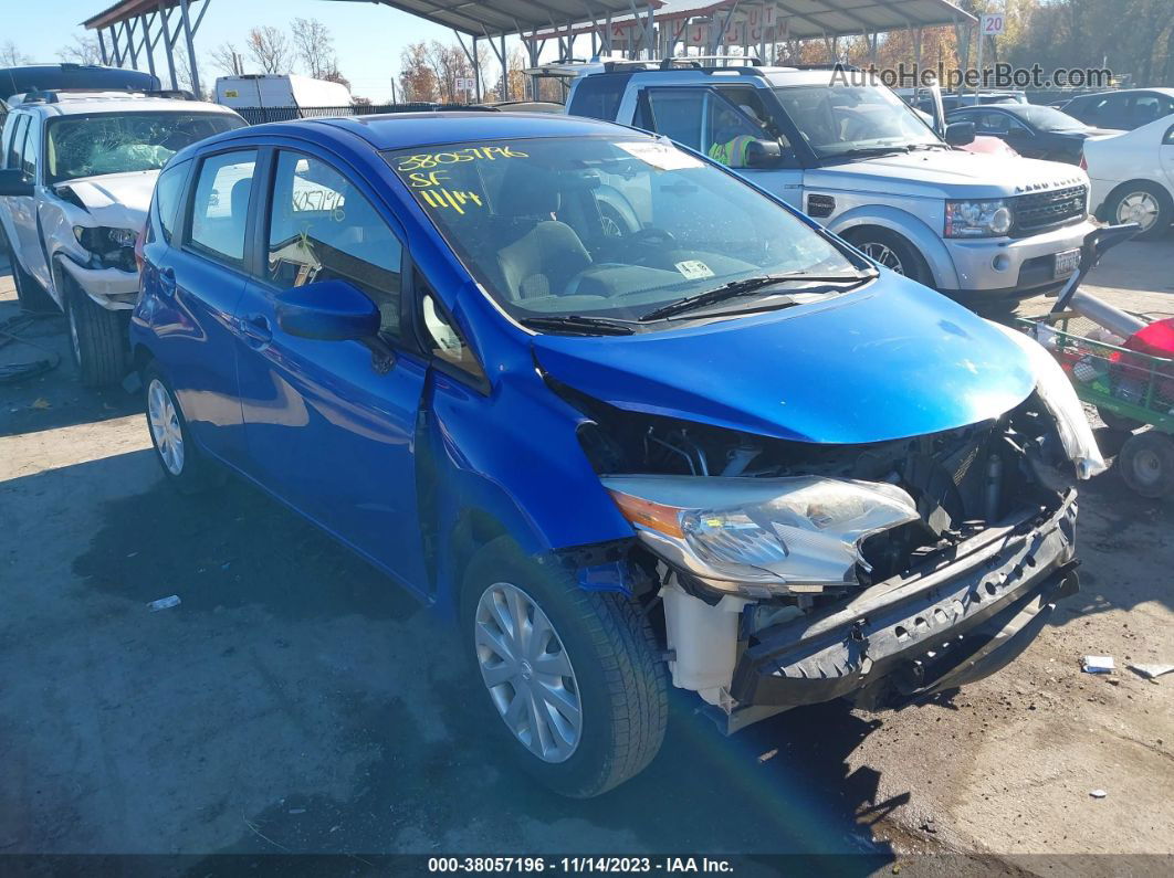 2016 Nissan Versa Note S Plus/sv/sr/s (sr)/sl Синий vin: 3N1CE2CP9GL365330