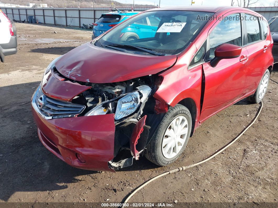 2016 Nissan Versa Note Sv Красный vin: 3N1CE2CP9GL394195