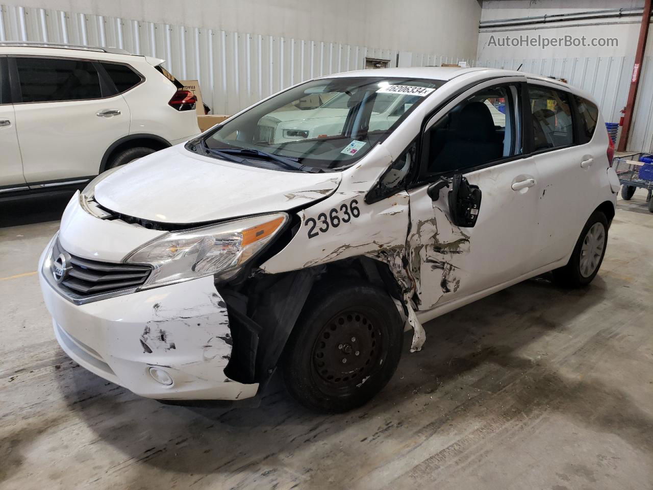 2016 Nissan Versa Note S White vin: 3N1CE2CP9GL395587