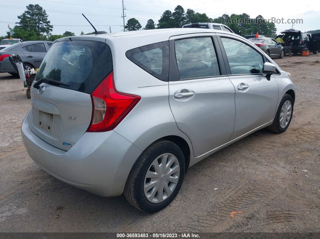 2016 Nissan Versa Note S/s Plus/sv/sr/sl Silver vin: 3N1CE2CP9GL403333