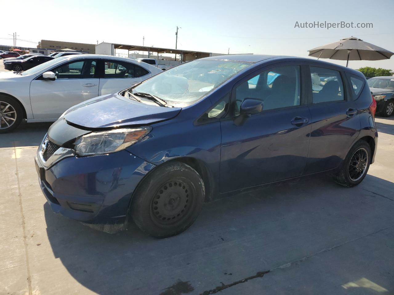 2018 Nissan Versa Note S Blue vin: 3N1CE2CP9JL366291