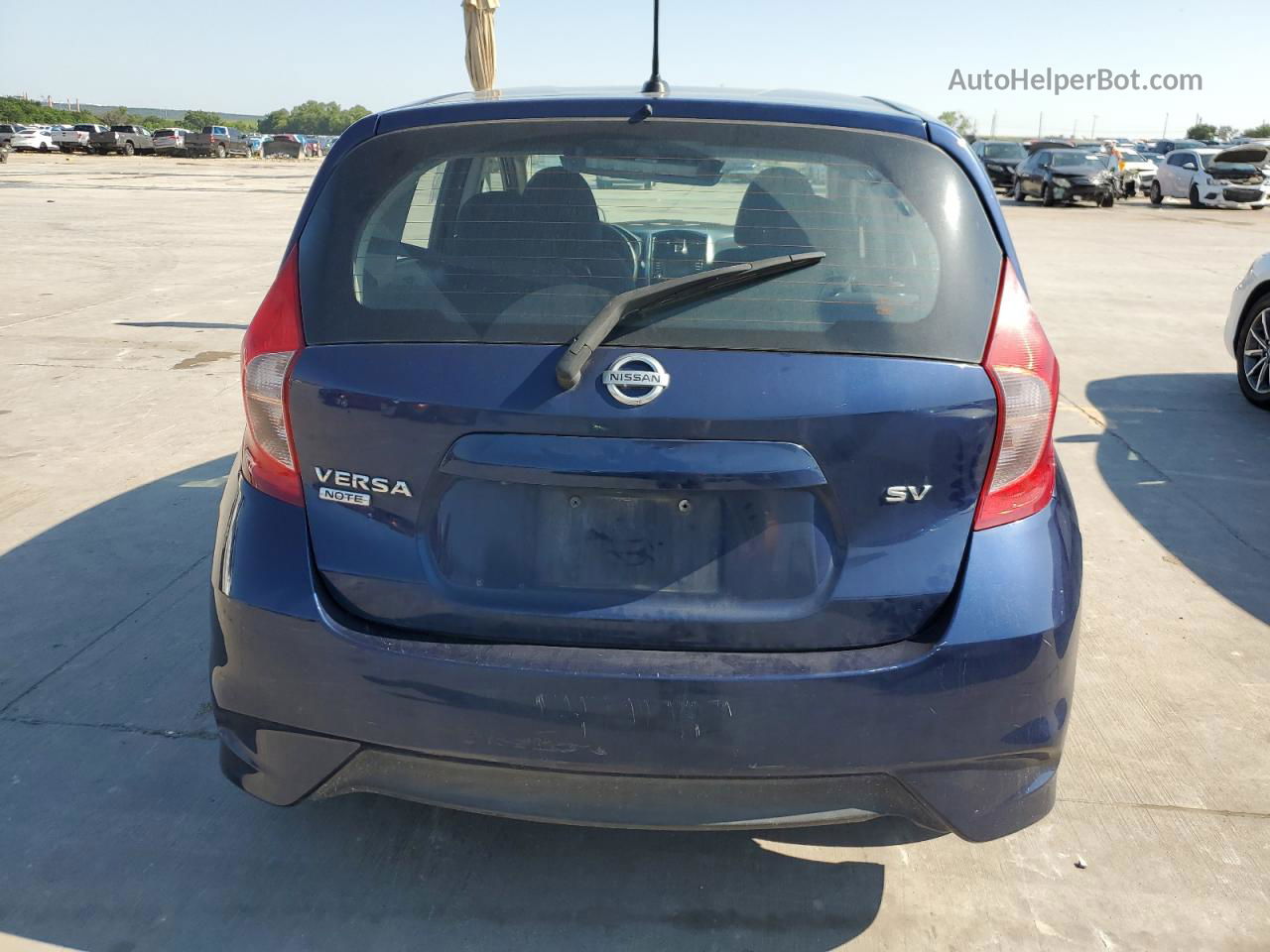 2018 Nissan Versa Note S Синий vin: 3N1CE2CP9JL366291