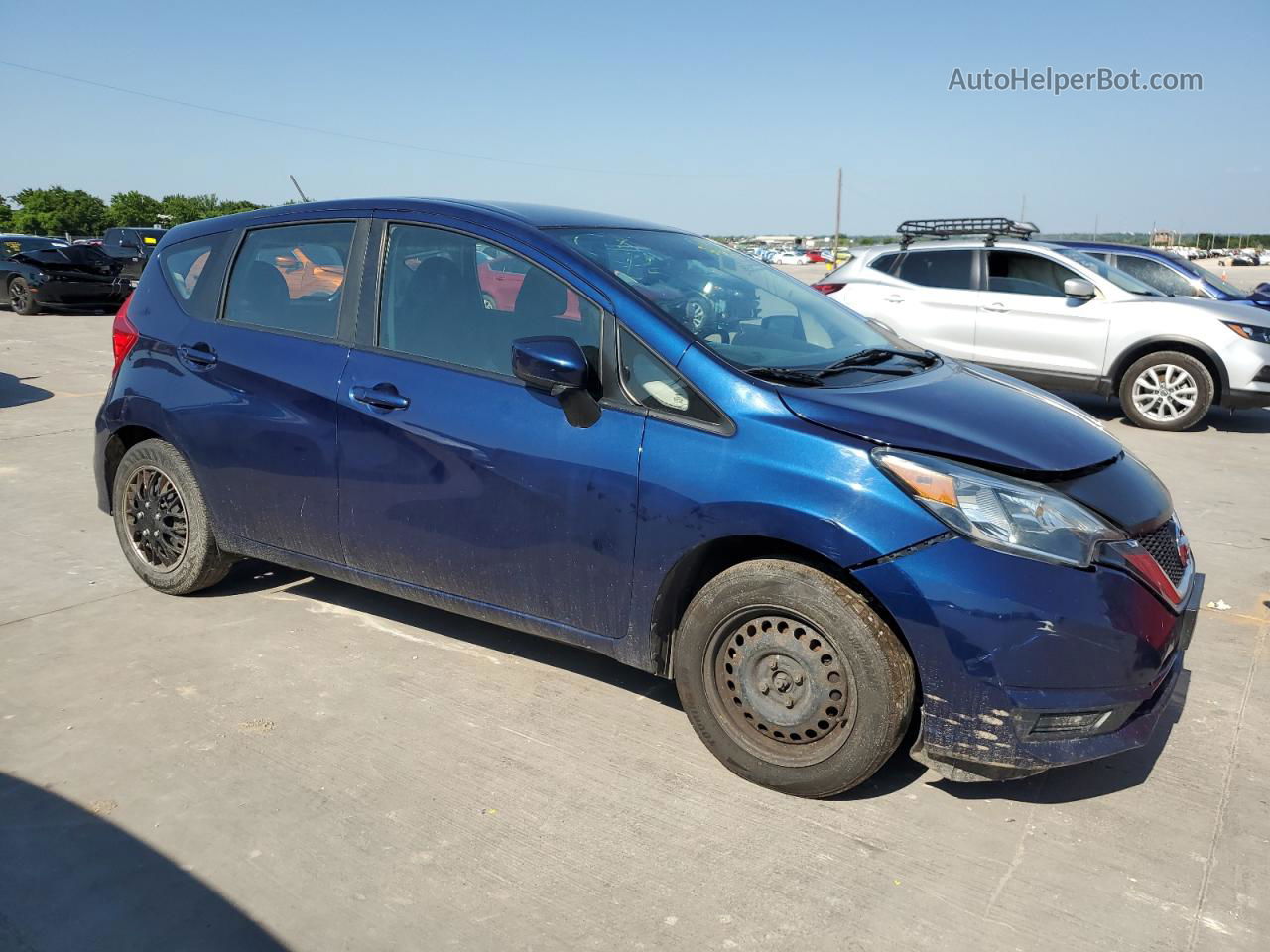 2018 Nissan Versa Note S Blue vin: 3N1CE2CP9JL366291