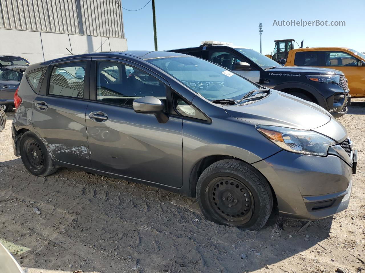 2018 Nissan Versa Note S Gray vin: 3N1CE2CP9JL370809