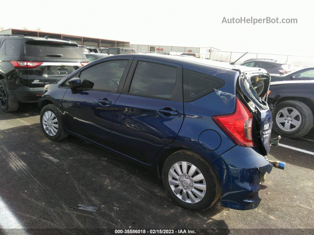 2019 Nissan Versa Note Sv Синий vin: 3N1CE2CP9KL353977