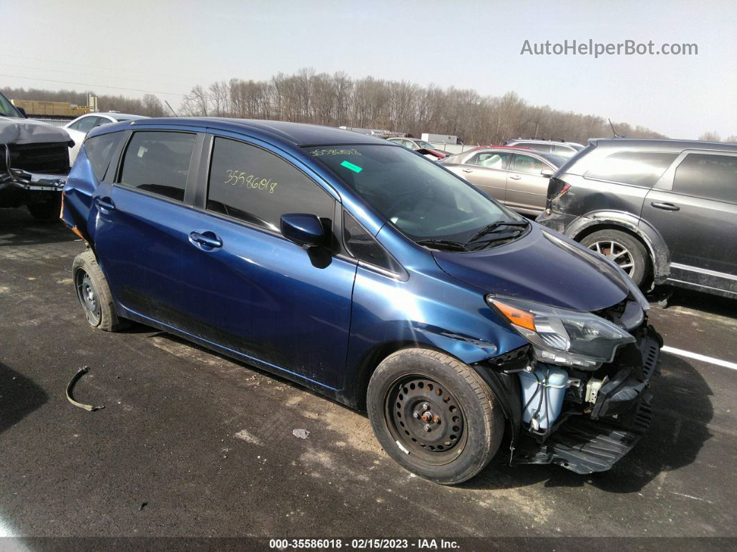 2019 Nissan Versa Note Sv Blue vin: 3N1CE2CP9KL353977